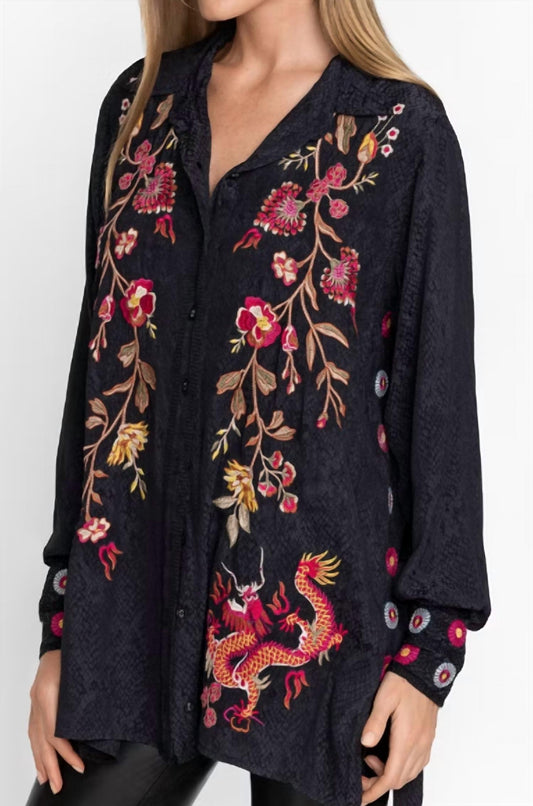 Johnny Was - Lilith High-slit Tunic