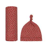 Quincy Mae - Kids' Bamboo Swaddle & Knotted Hat