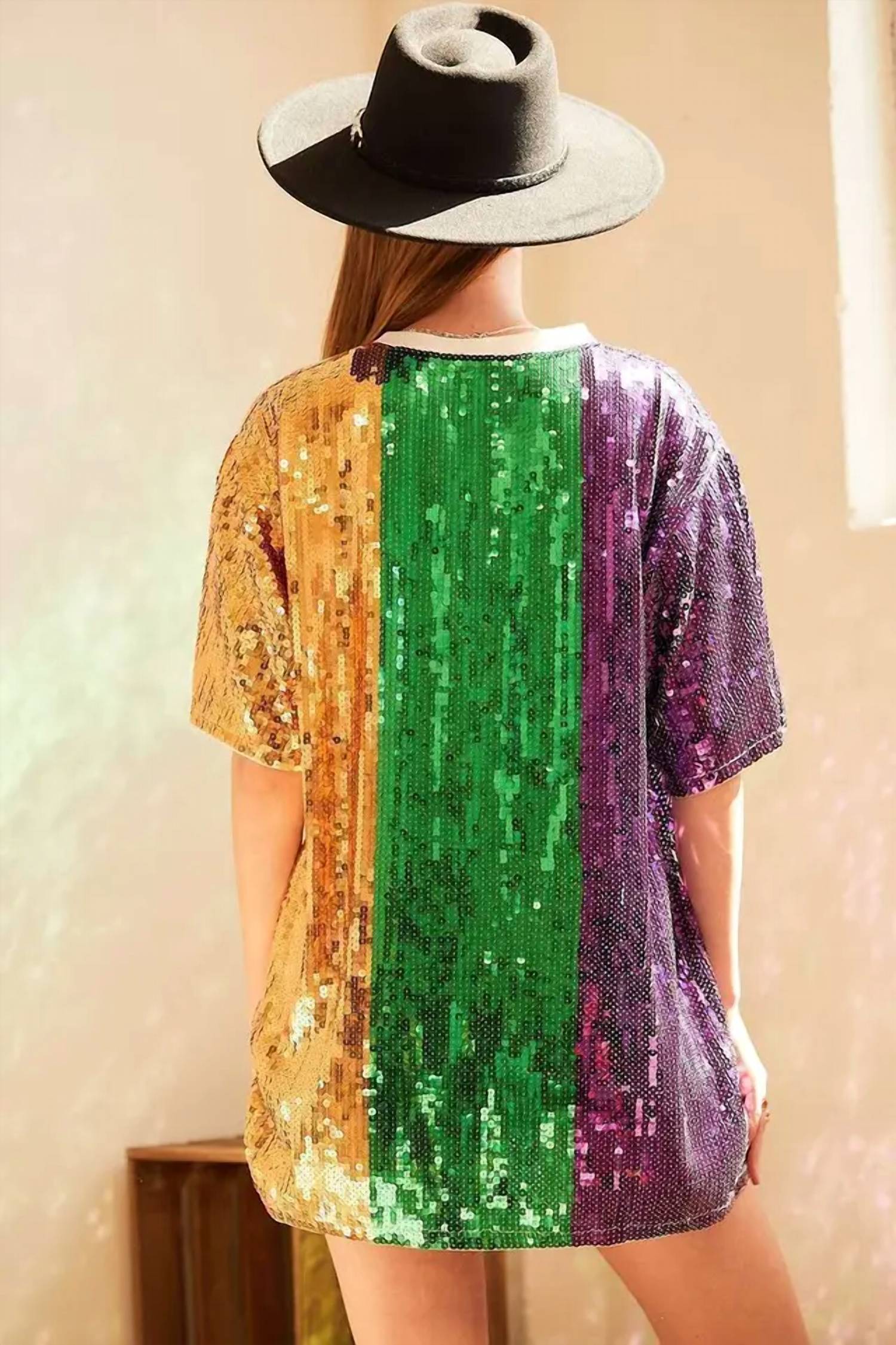 Main Strip - Carnival Sparkle Tunic Top