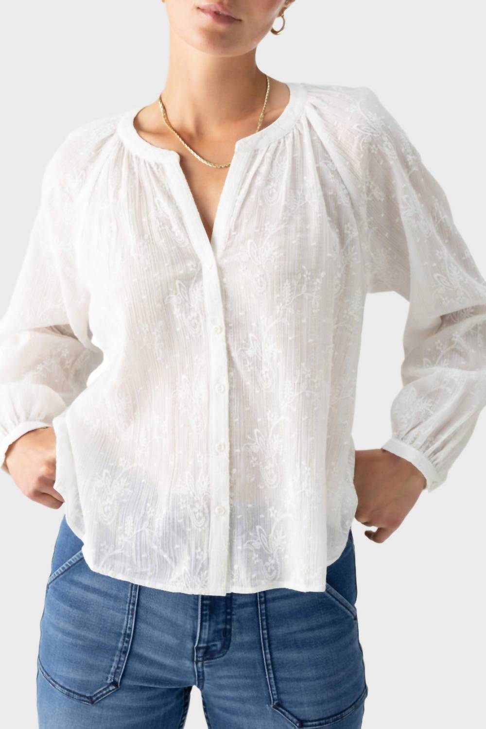 Sanctuary - Shimmer Blouse
