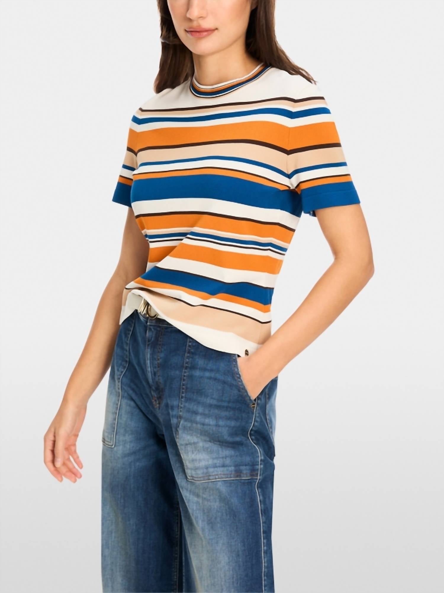Marc Cain - Rethink Together Striped Sweater