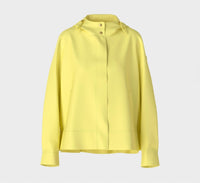 Marc Cain Relaxed Outdoor Jacket in pale lemon - women's jacket - alternate view