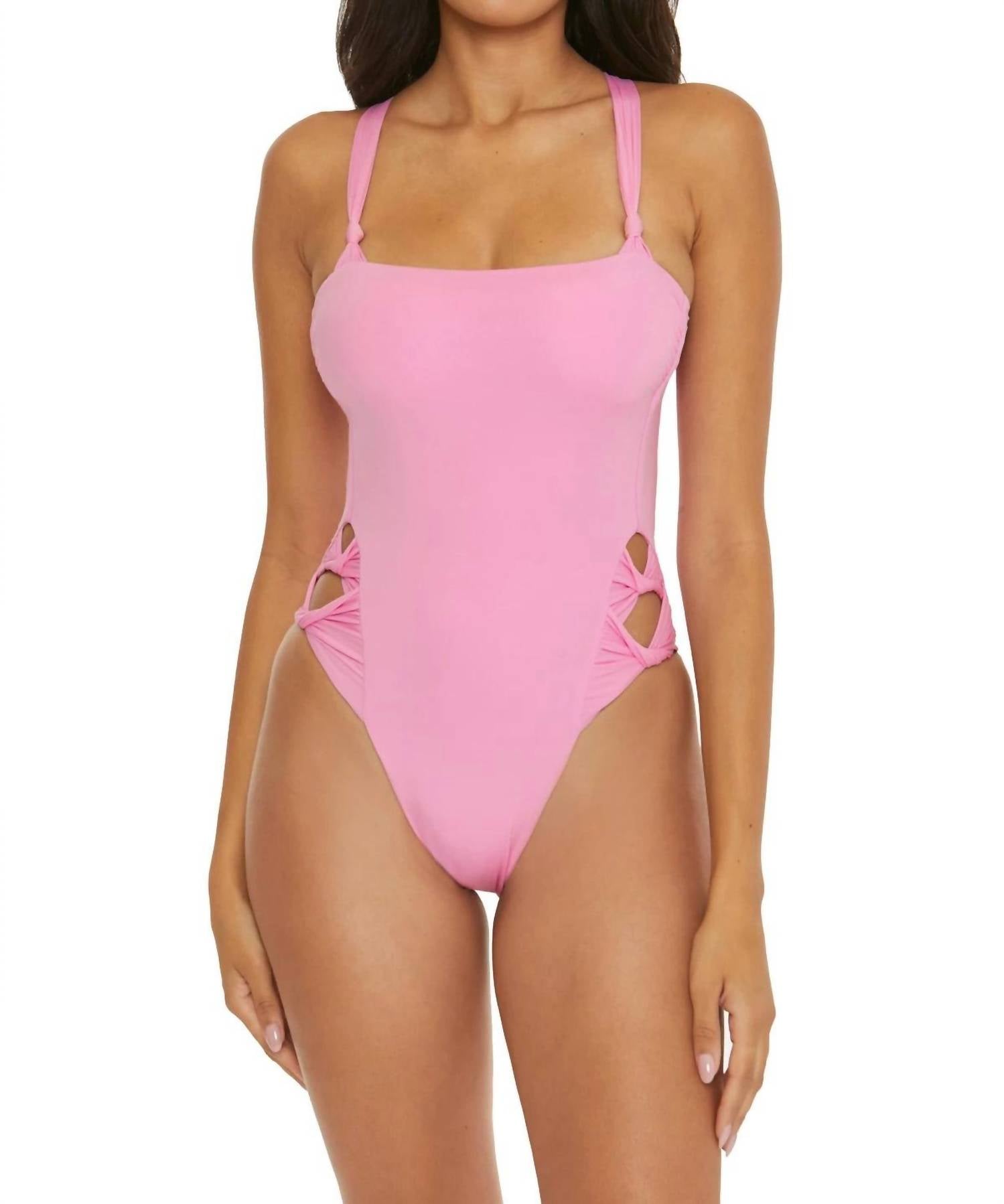 Becca - By Rebecca Virtue Color Code High Leg One Piece