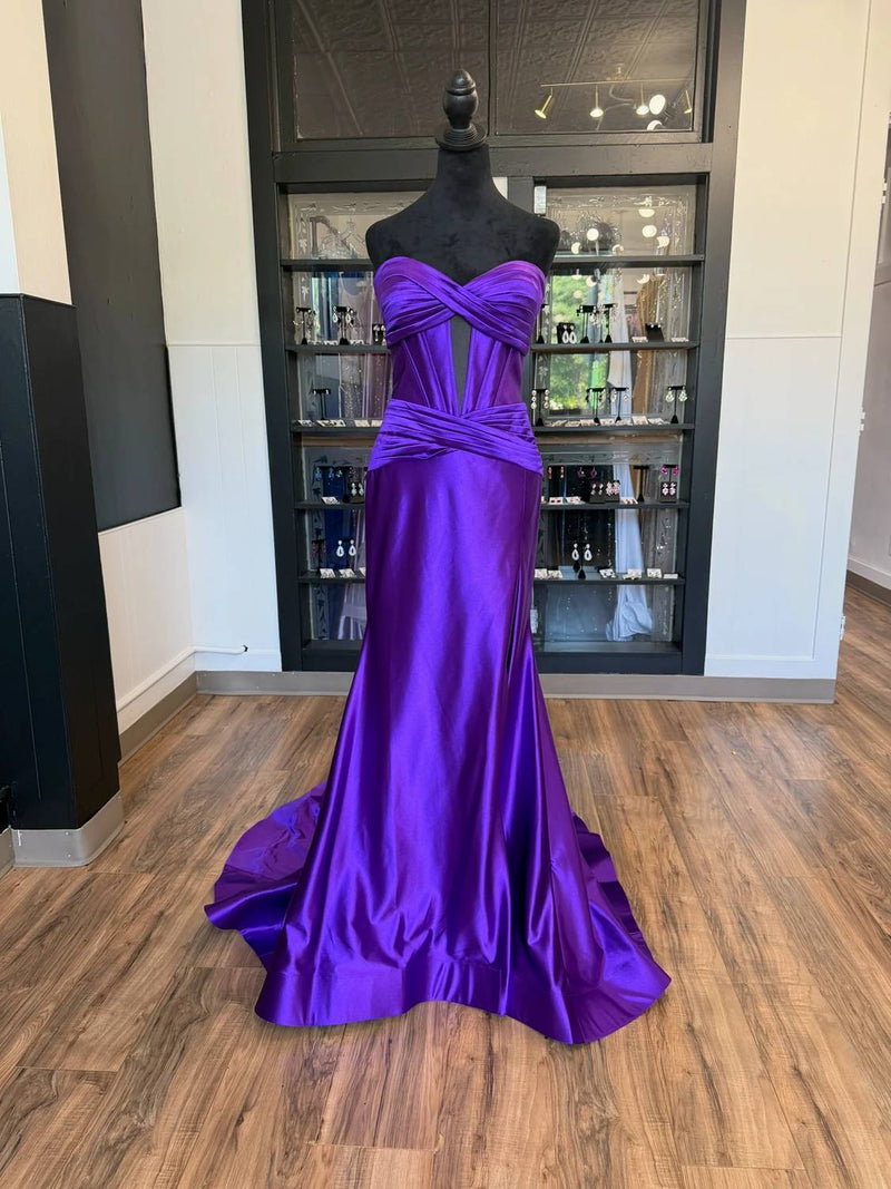 sherri hill strapless corset dress bead choker perfect for a special Lemaire Asymmetrical Midi Dress size:2