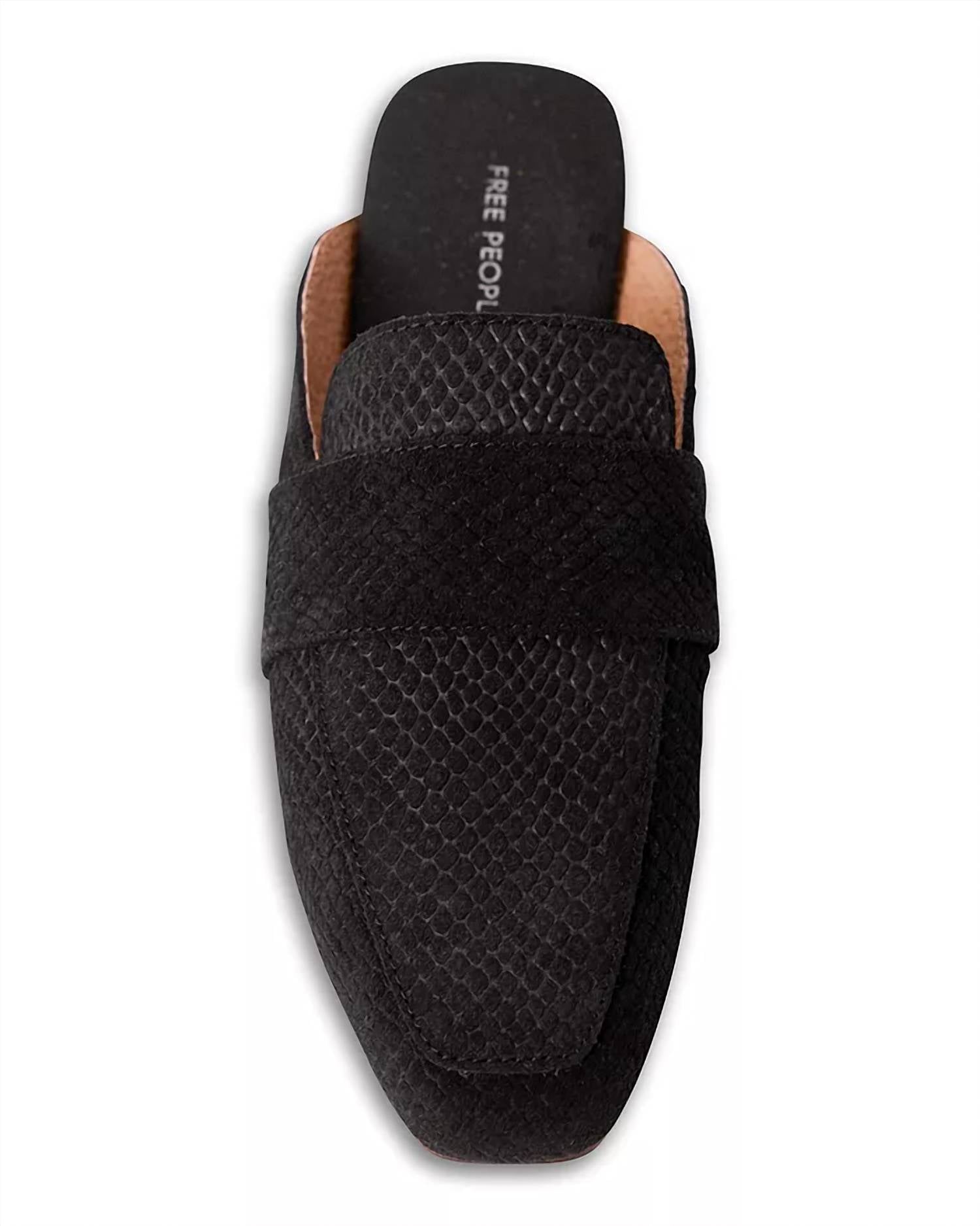 Free People - Women's At Ease Embossed Loafer
