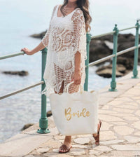 Shiraleah - Shiraleah Bride Scalloped Tote