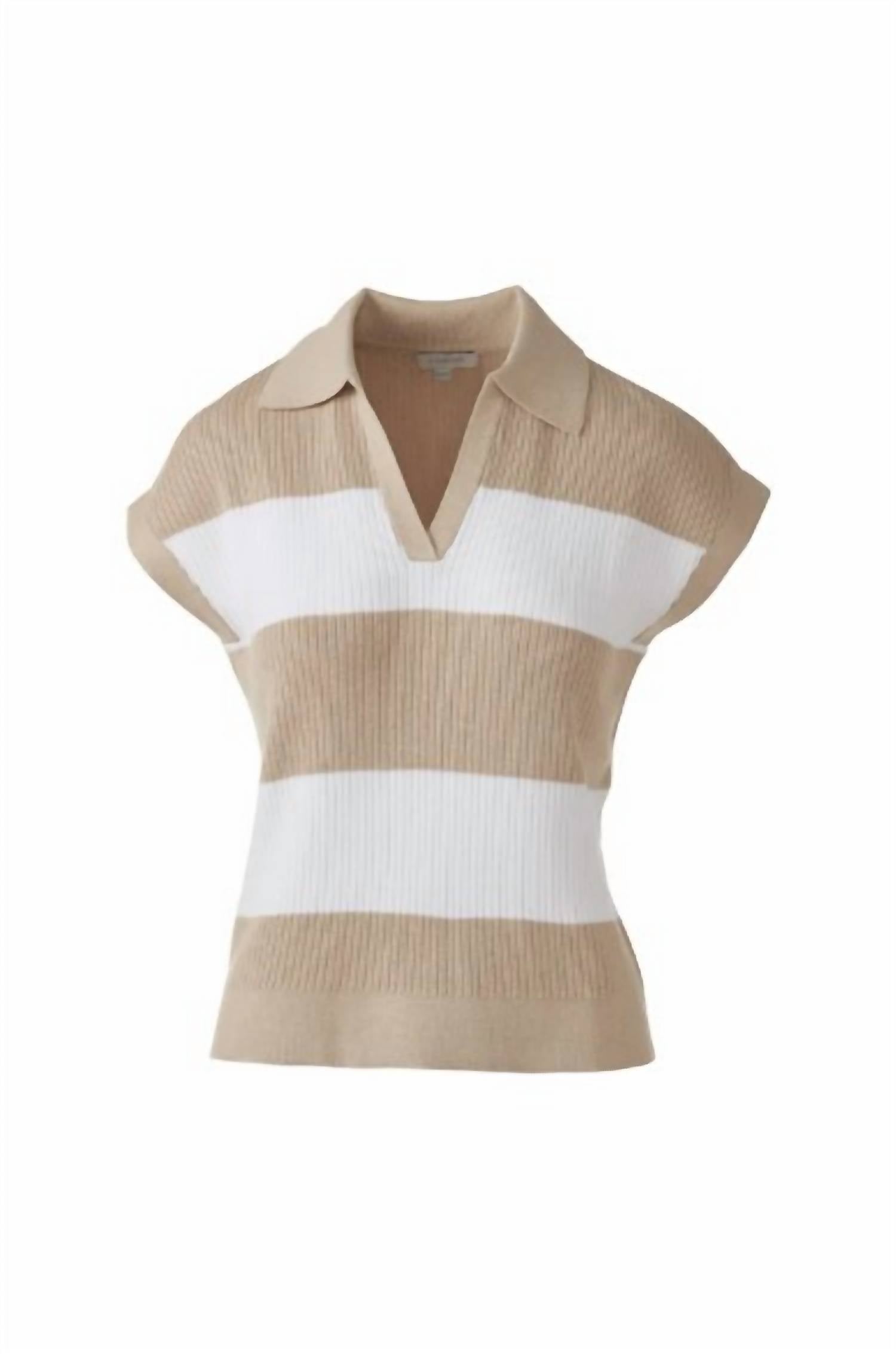 Kinross - Women's Rib Splitneck Polo