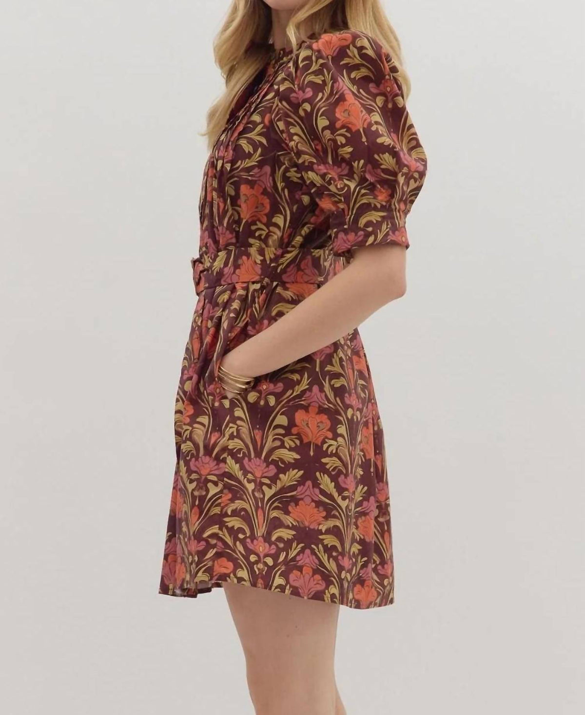Entro - Fall Flirtation Mini Dress
