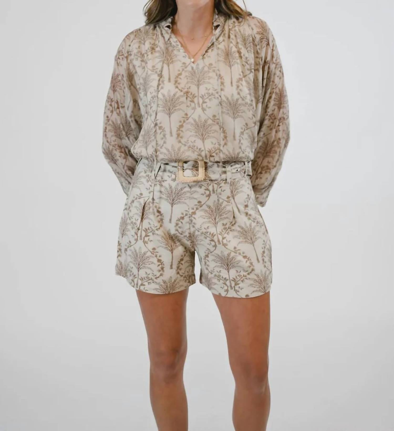 Victoria Dunn - Ciella Long Balloon Sleeves Blouse