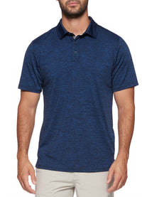 Flags & Anthem Windemere Performance Polo Shirt in navy - men's shirt