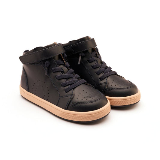 Oldsoles - Boys Skill Leather High Top Sneaker