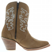 Corral - Women's Embroidered Zipper Ankle Boot
