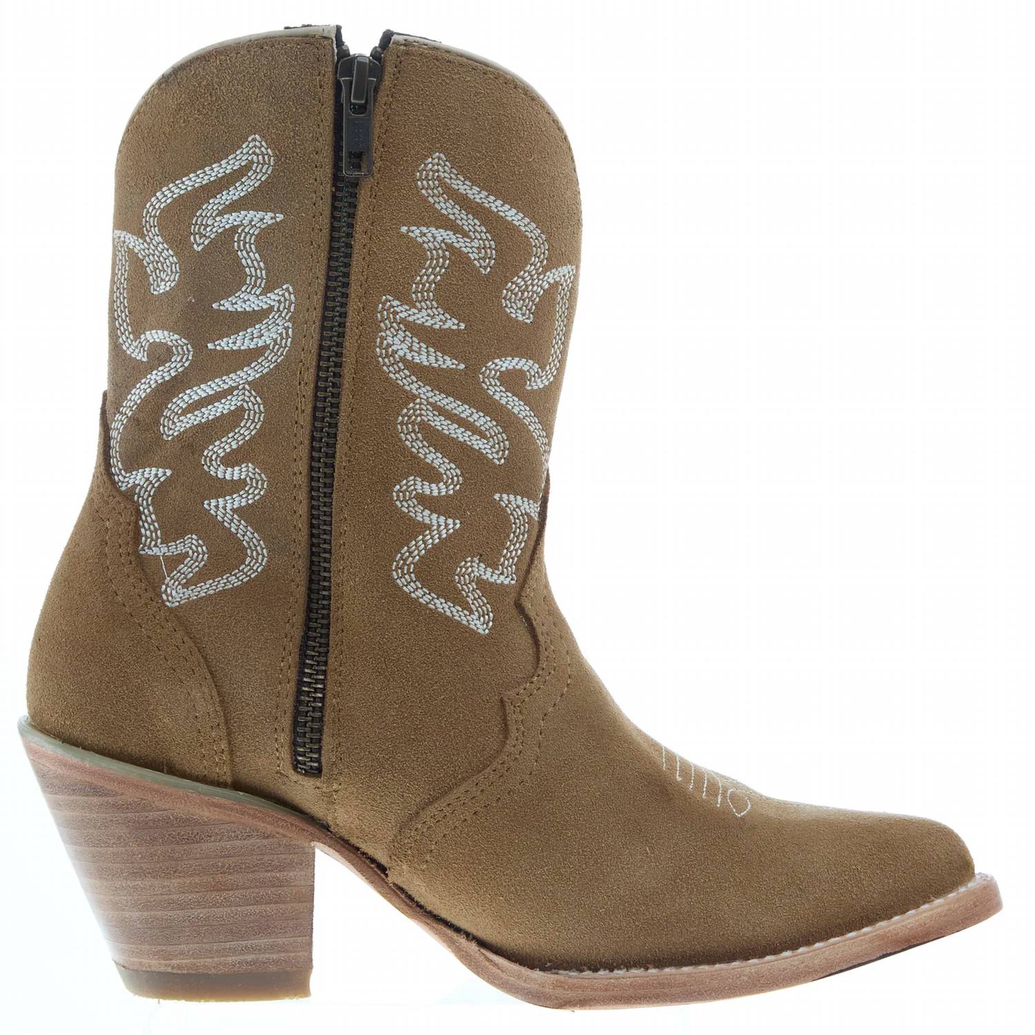 Corral - Women's Embroidered Zipper Ankle Boot