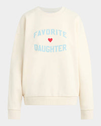Favorite Daughter - Collegiate Heart Sweatshirt