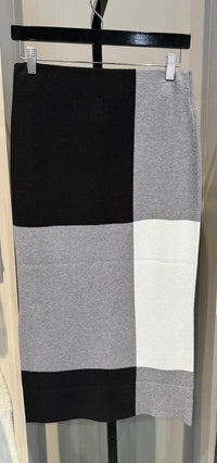 Joseph Ribkoff - JACQUARD SWEATER COLOR BLOCK SKIRT