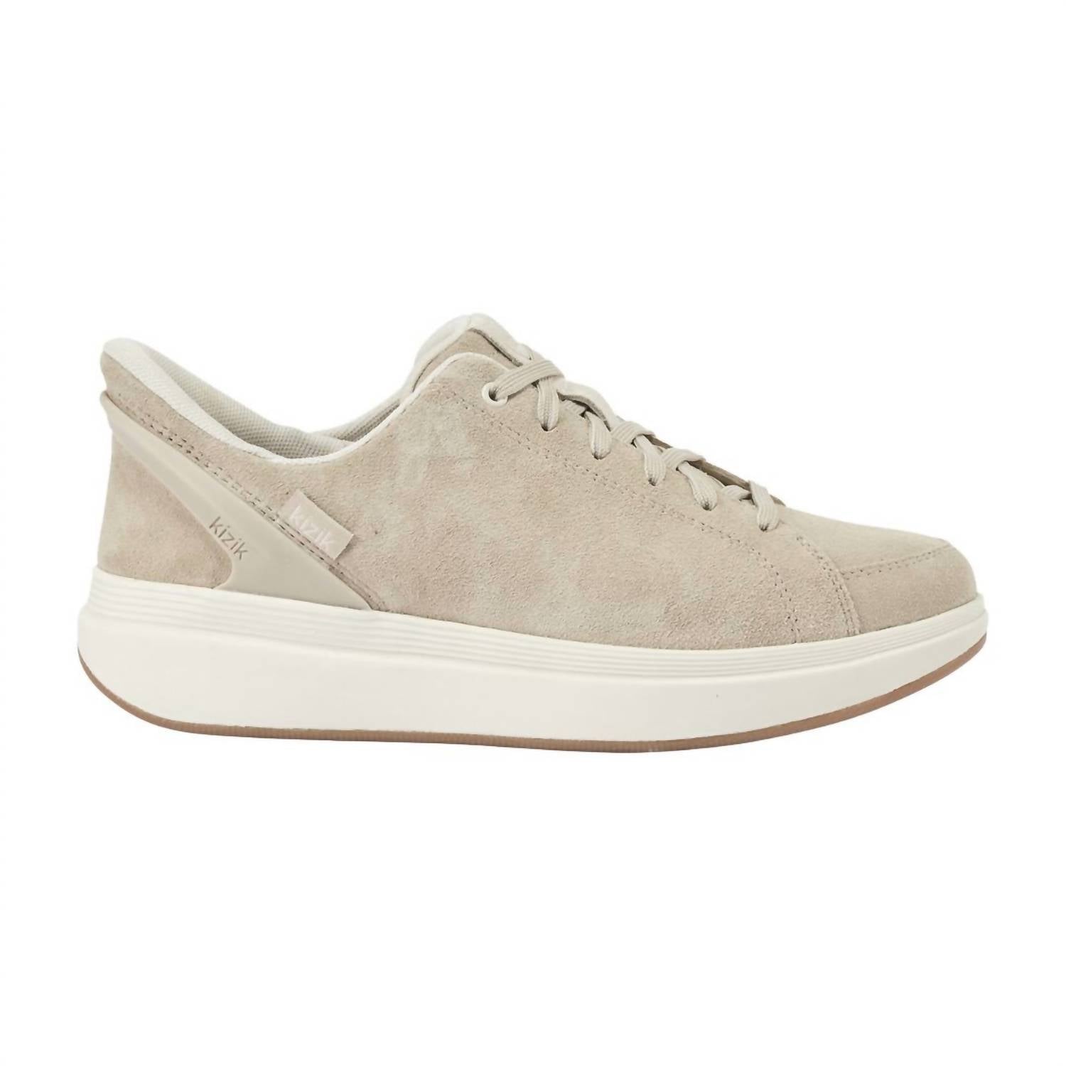 kizik Women's Sydney Casual Comfort Sneakers in white pepper - women's sneaker - alternate view