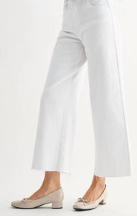 Just Black Denim - High Rise Scissor Cut Wide Leg Jeans