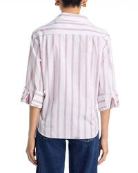 Cissa - Overshirt Asymmetrical Placket Top