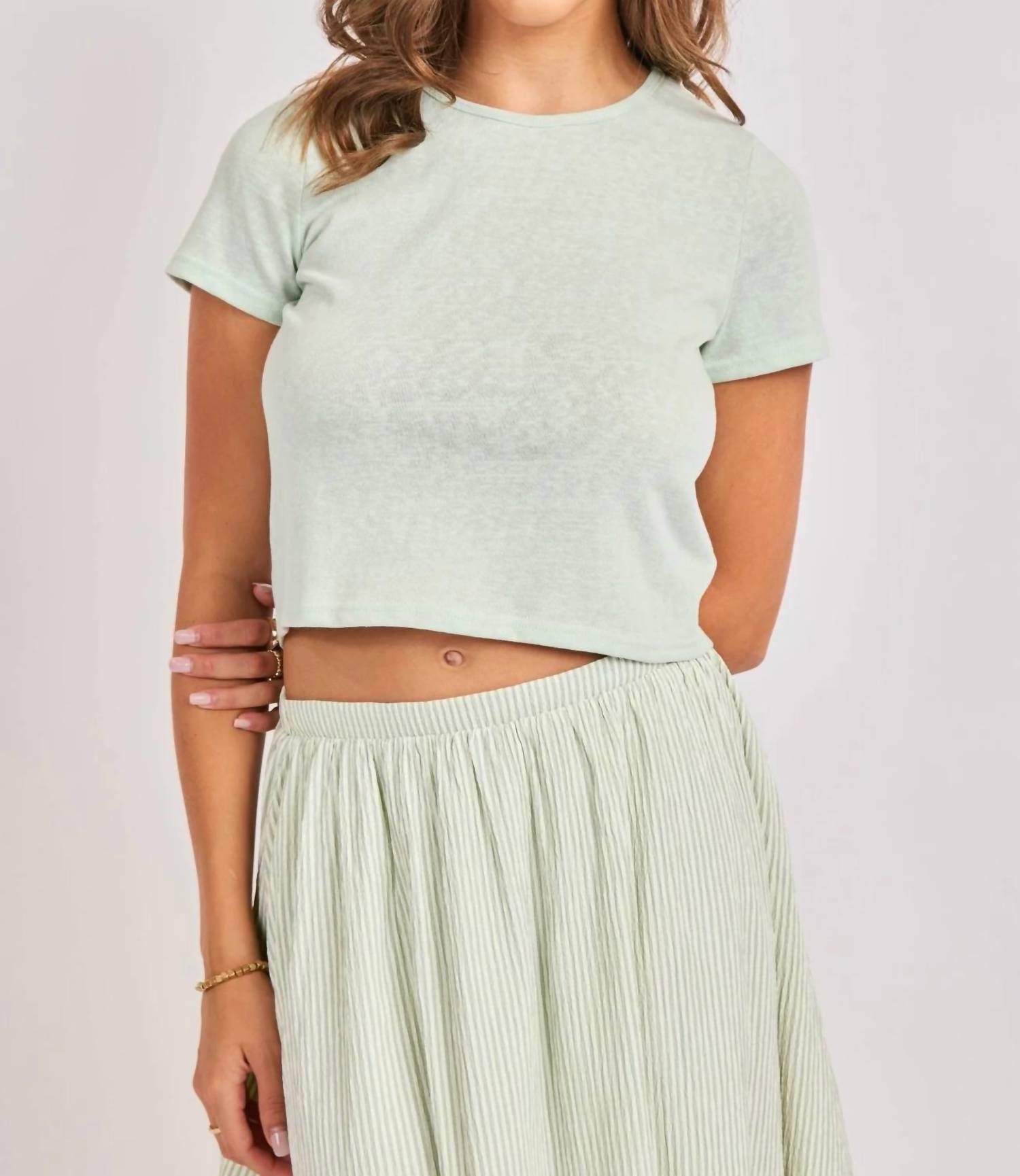 Sadie & Sage - Lumen Crewneck Tee
