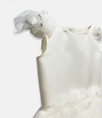 Tha Canadian Profile - Girl's Tulle And Satin Communion Dress