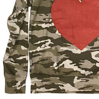 Chaser - Women's Heart Pullover Long Sleeve Tee