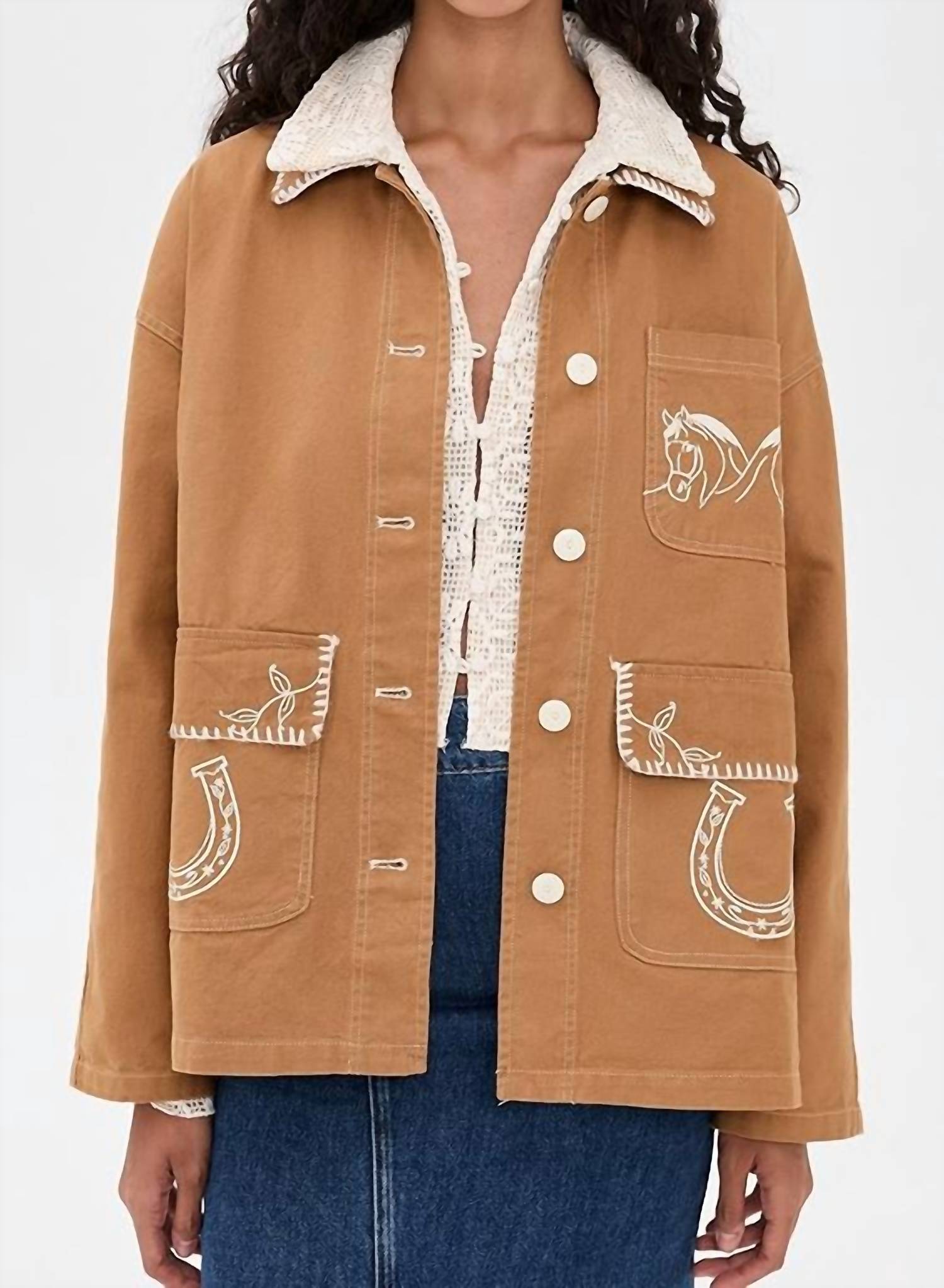 Bailey Rose - Western Embroidered Jacket