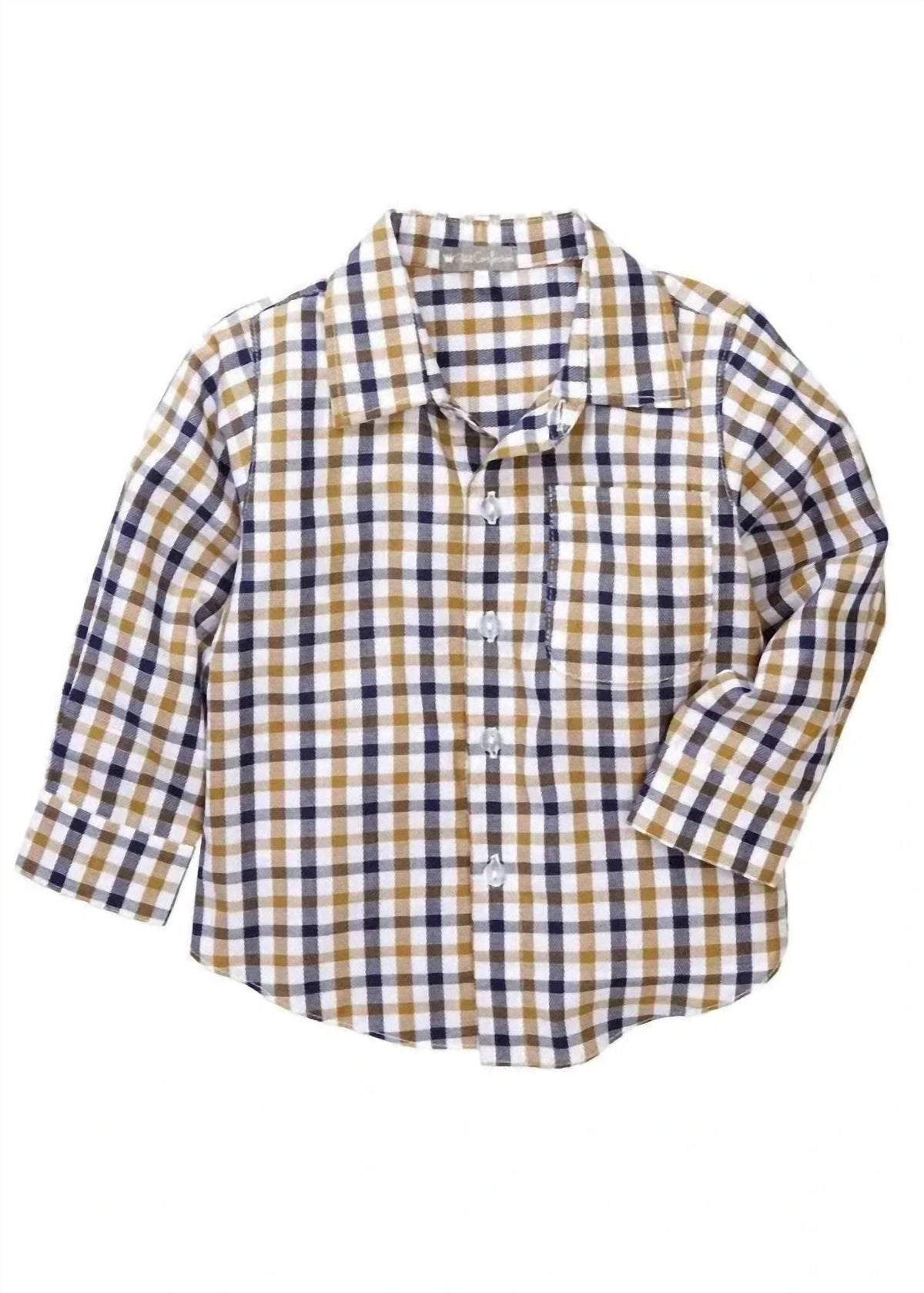 Petit Confection - Boys' Plaid Button-Down Shirt