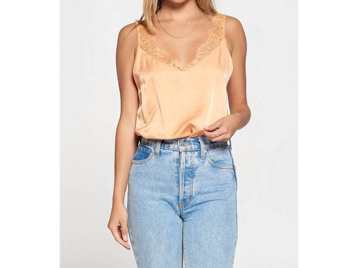 Fore Collection - Satin Eyelash Lace Bodysuit