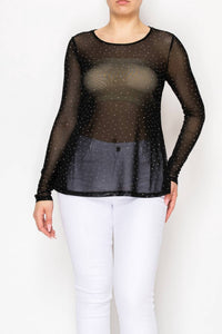 Origami - Oh My Mesh Top