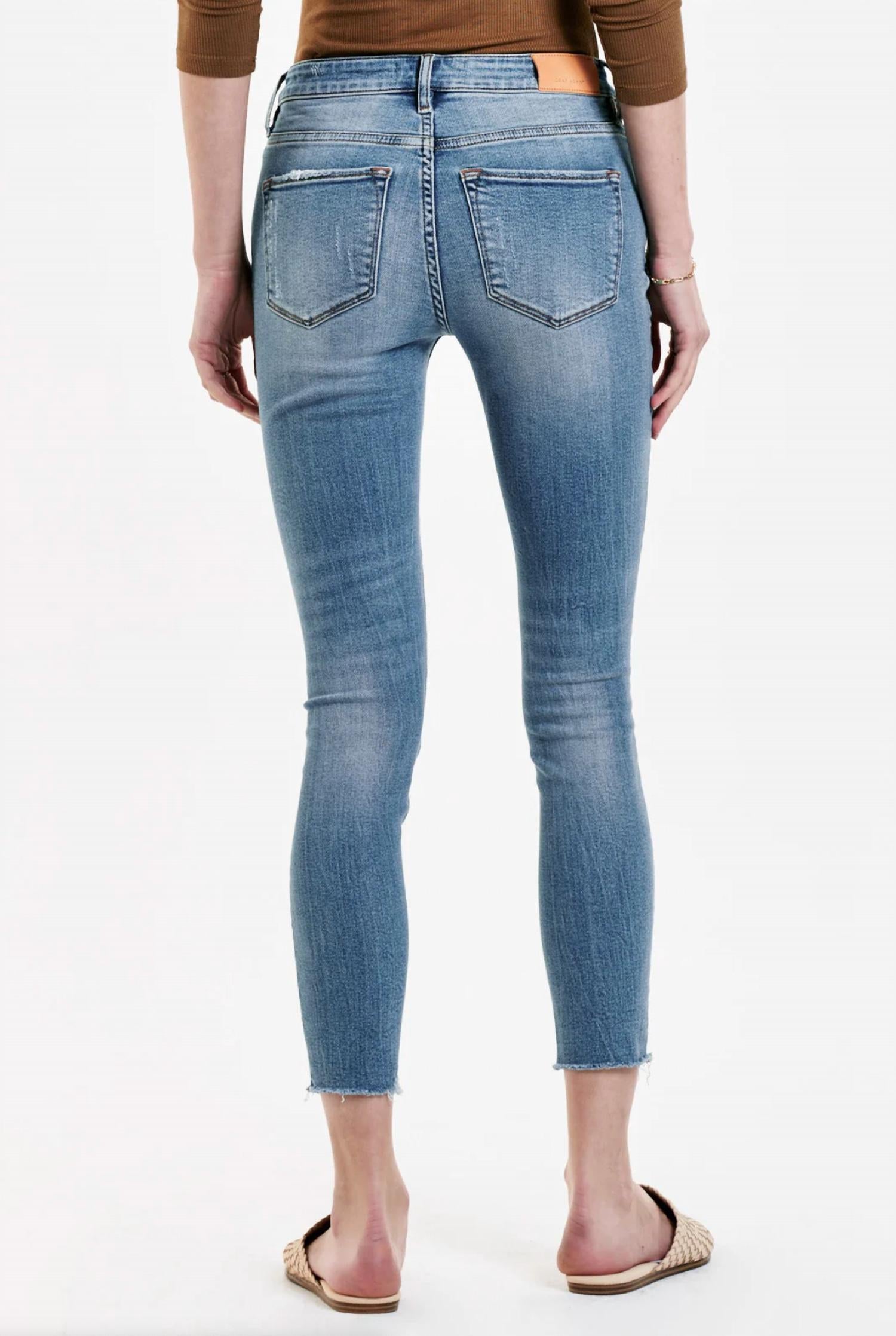 Gisele Tahiti Mid Rise Skinny Jean