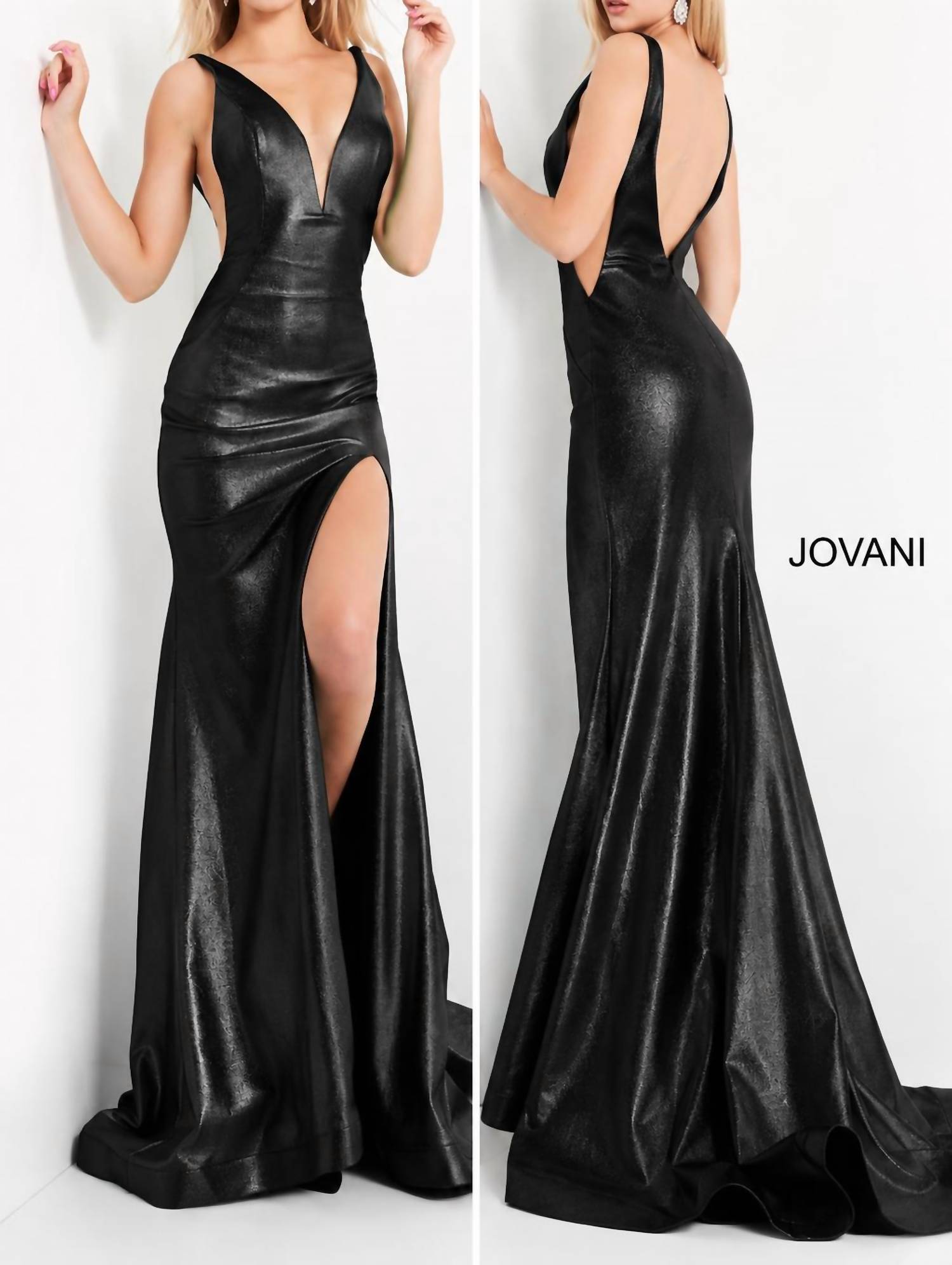 Jovani - Prom Solid Dress