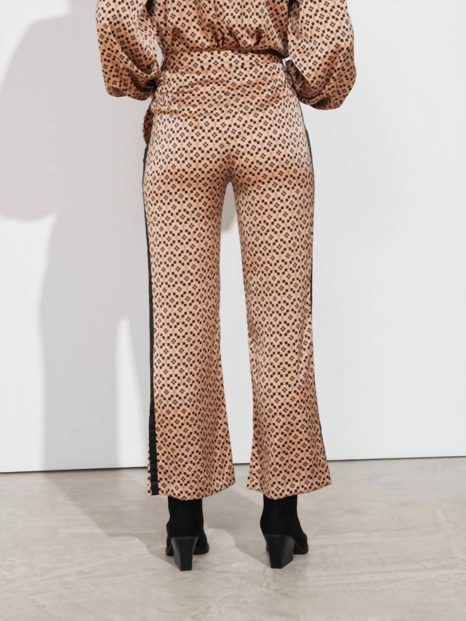 Smf - Printed Satin Pant