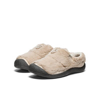Keen Women's Howser Iii Slides in silver lining canteen - women's shoe - detail view