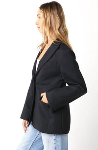 Olivaceous - Classic Button Blazer