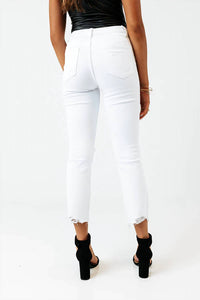 Flying Monkey - Gerry High Waist Distressed Skinny Jeans