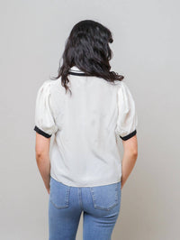 Frame - Polka Dot Sailor Blouse