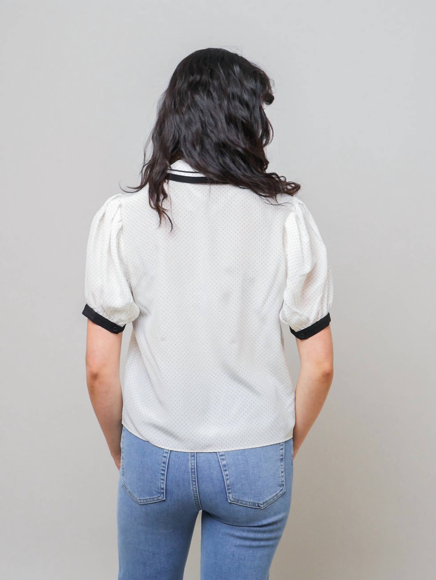 Frame - Polka Dot Sailor Blouse