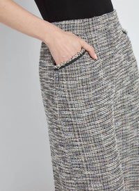 Lysse - Charlotte Ankle Length Tweed Palazzo Pants