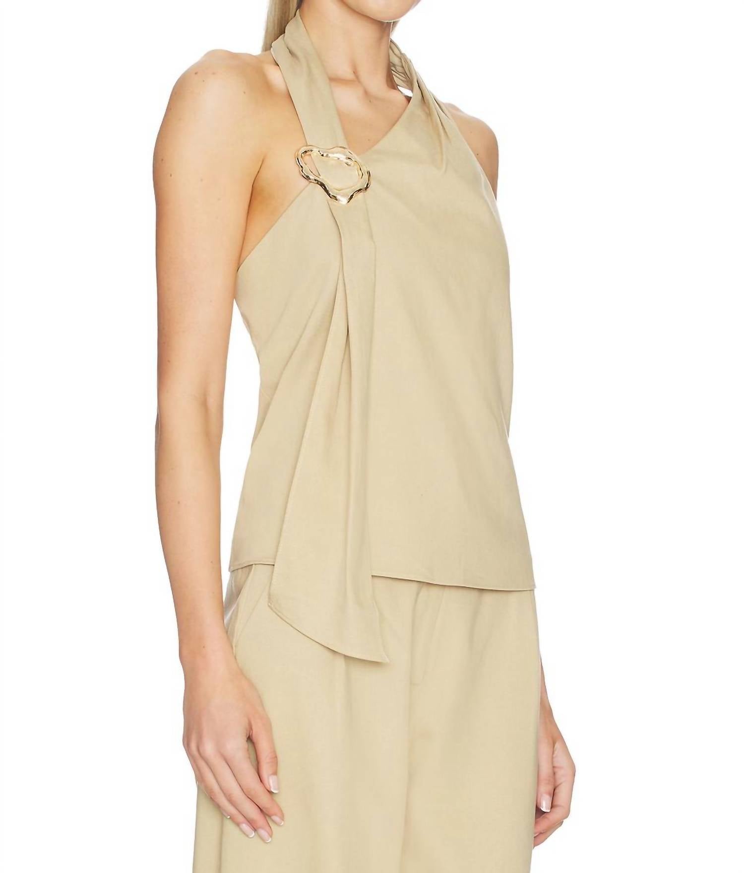 Line And Dot - Lelio Top
