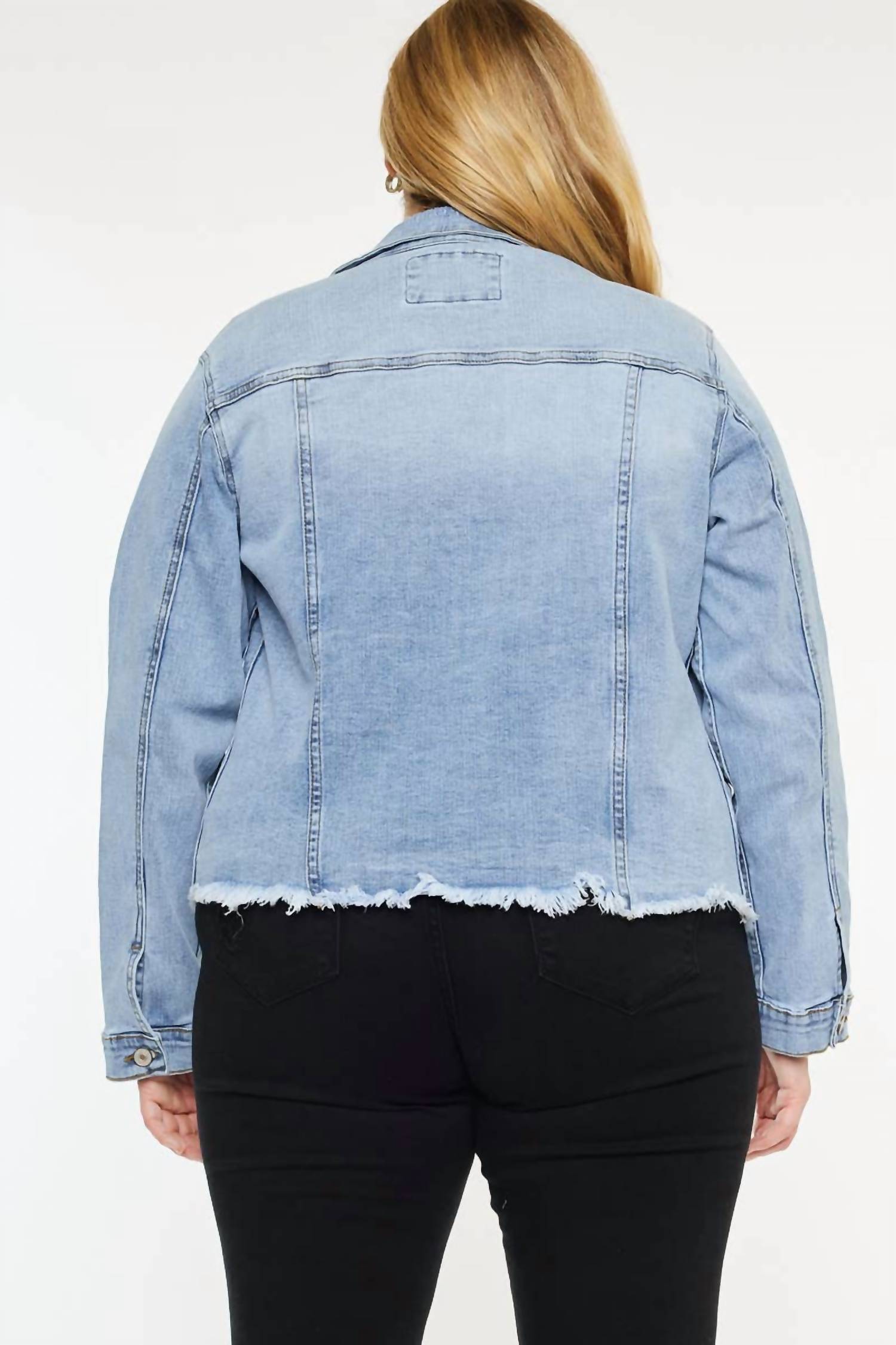 Kancan - Zoey Denim Jacket - Plus