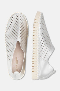 Ilse Jacobsen - Women's Metallic Tulip Slip-on
