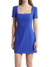 French Connection - Whisper Square Neck Short Sleeve Dress