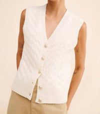 Bishop + Young - Estella Cable Knit Vest
