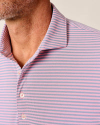 Johnnie-O - Stetson Stripe Performance Polo
