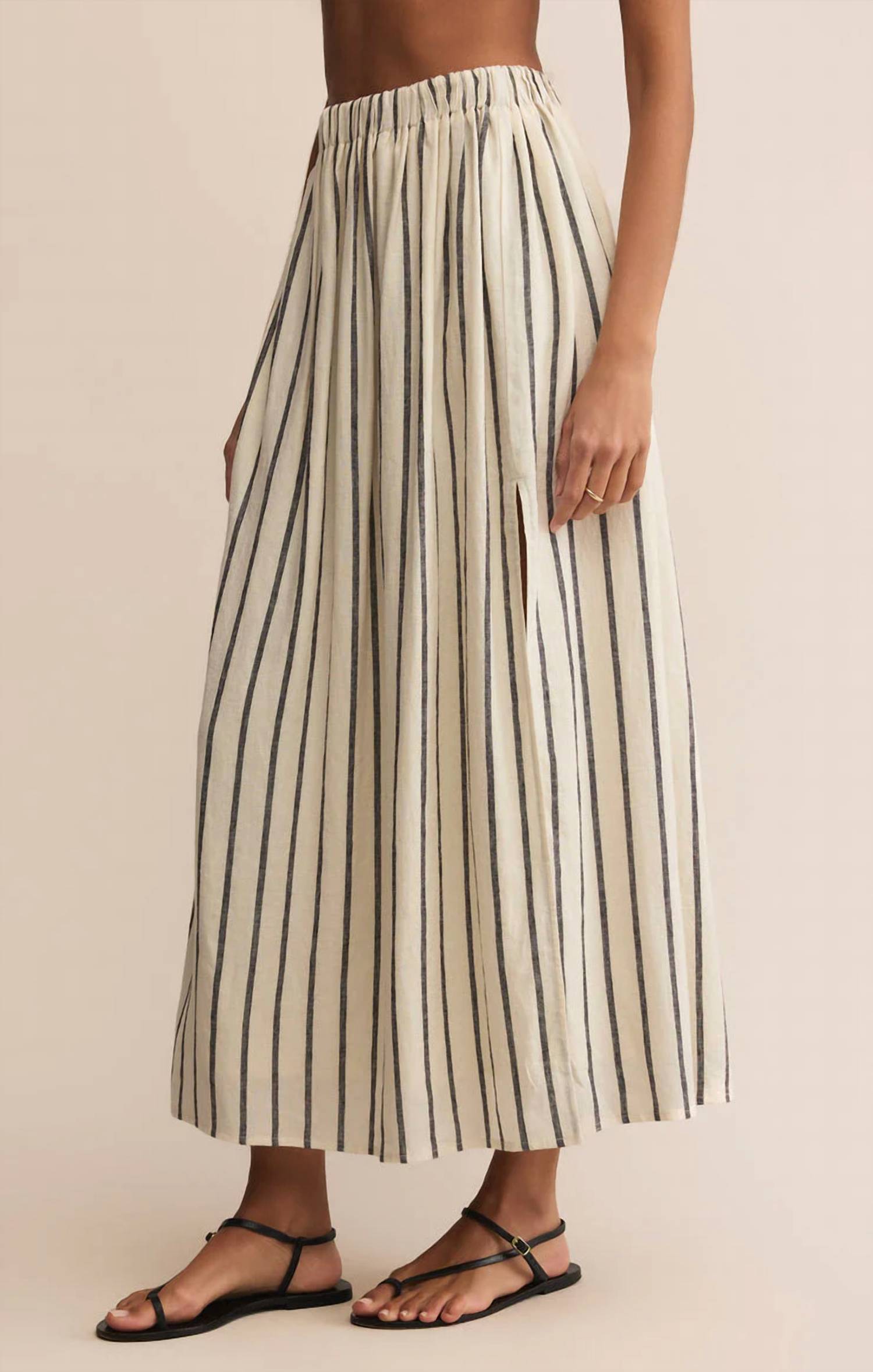 Z Supply - Kassidy Stripe Linen Skirt