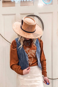 Wrangler - Chenille Western Vest