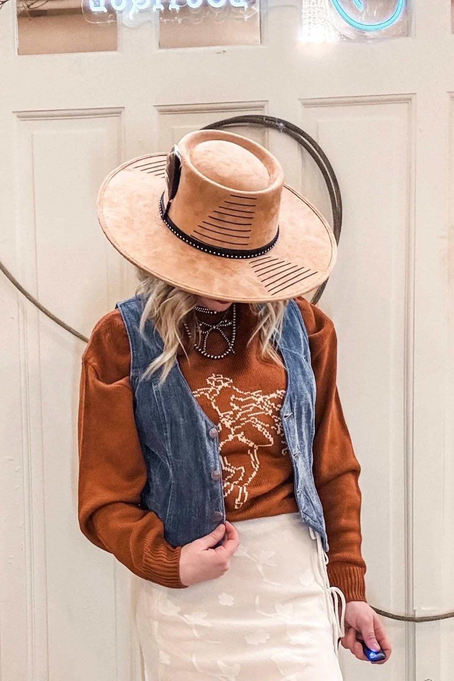 Wrangler - Chenille Western Vest