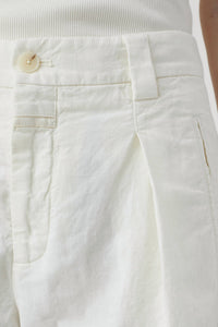 Closed - Mid Waist Linen Cotton Blend Shorts
