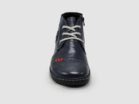 Kcr Group - Women's Medical-Sole Wool-Lined Zip-Up Leather Boots
