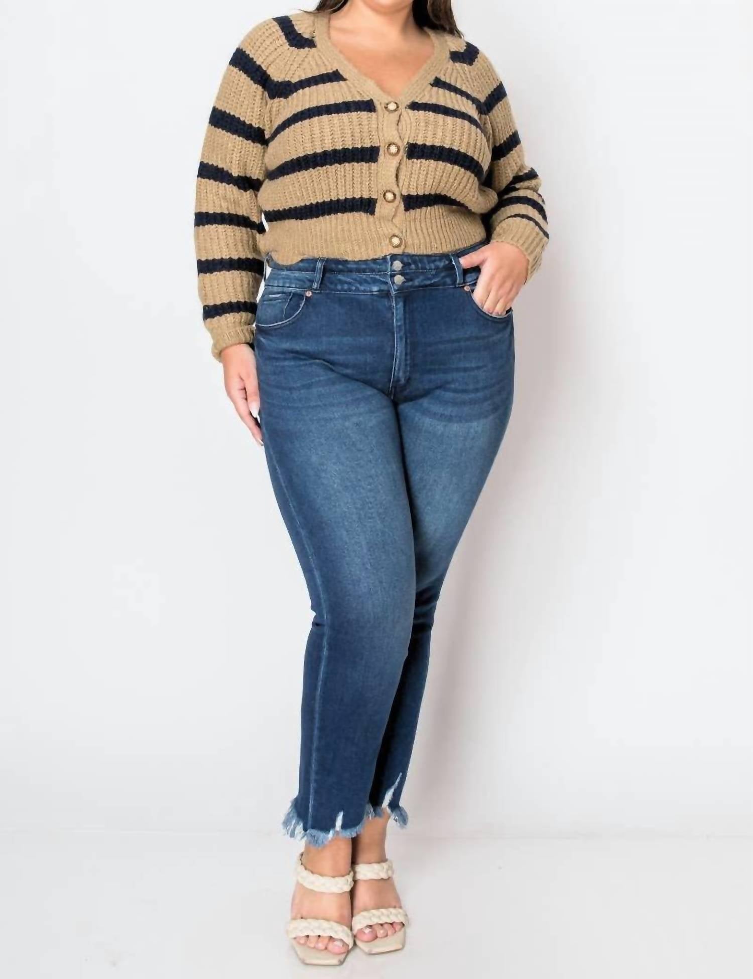 Artemis Vintage - Sulcpt And Support Demin Curvy Jeans